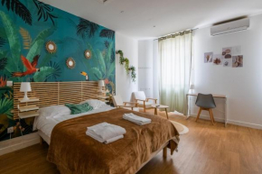 le Jungle: Grand studio rénové, Climatisé, proche de la Gare